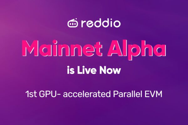 Reddio Mainnet Alpha is live