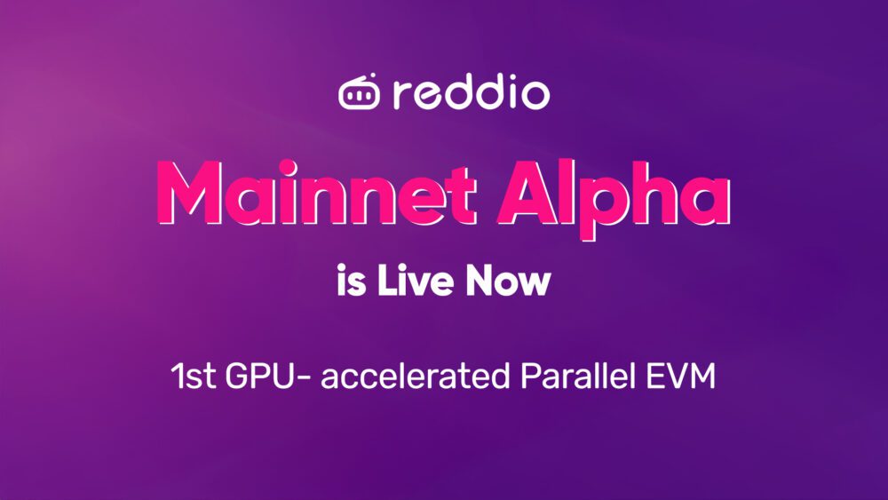 Reddio Mainnet Alpha is live