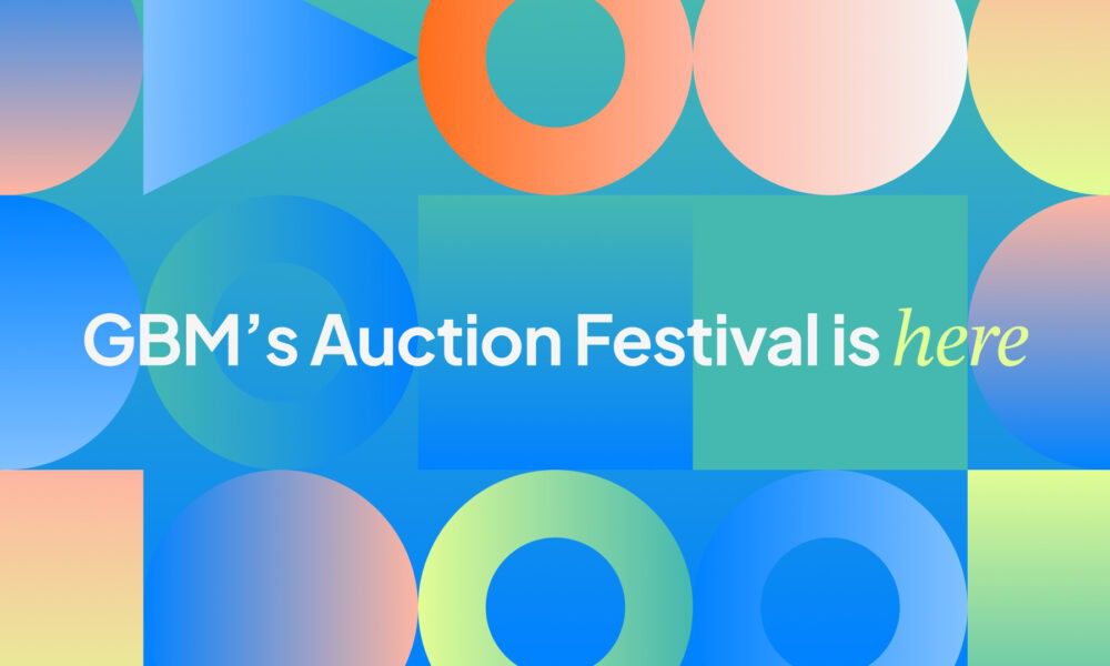 GBM has announced the launch of its inaugural Auction Festival.