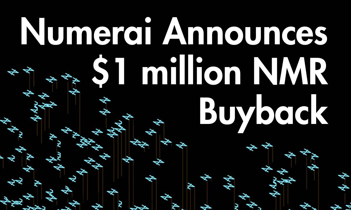Numerai announces $1M strategic buyback of NMR