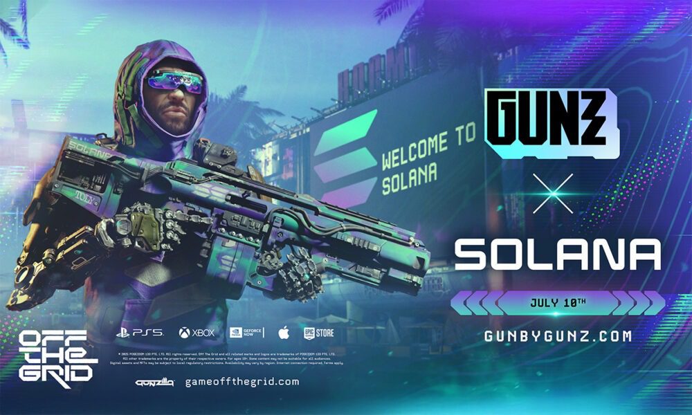 GUNZ announces GUN token expansion to Solana