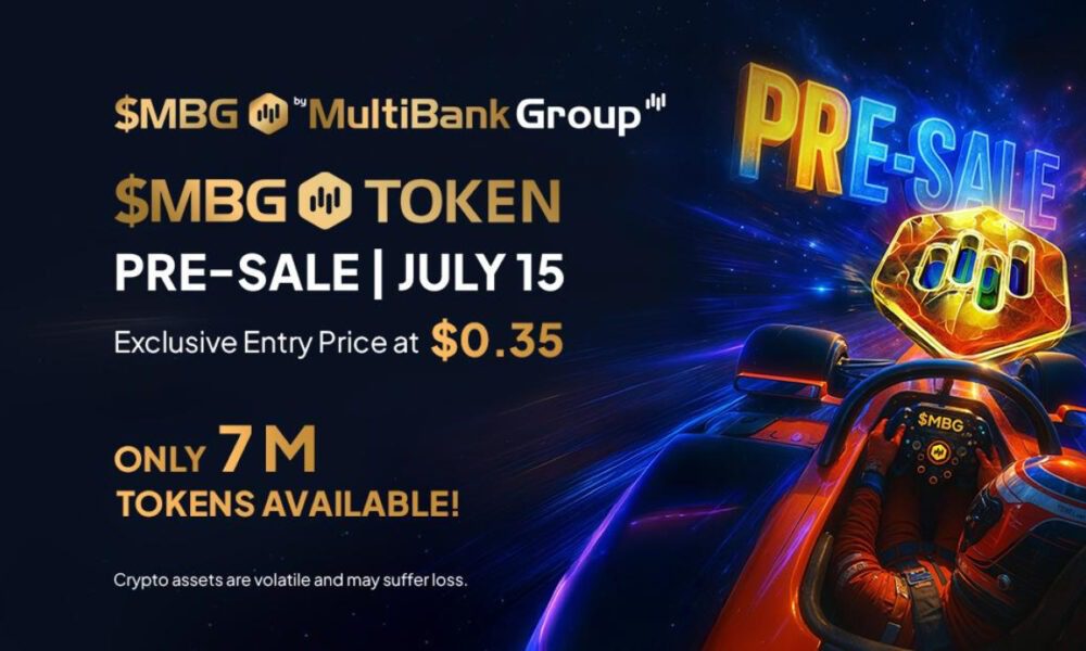 $MBG Token Pre-Sale Set for July 15