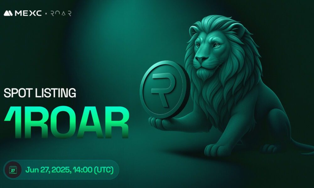 R0AR announces the listing of its native token, 1R0R, on the cryptocurrency exchange MEXC.