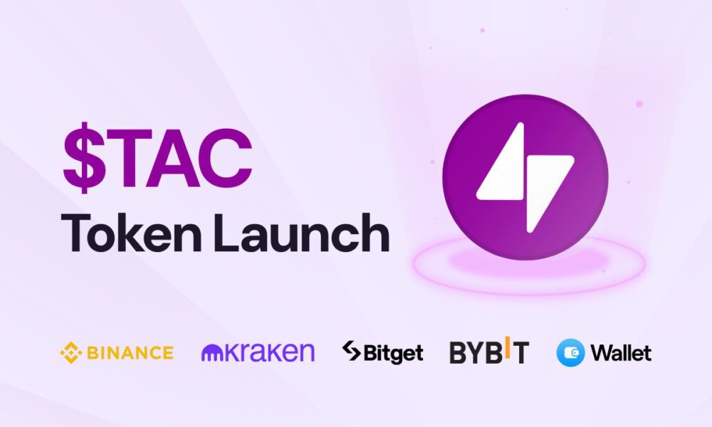 TAC launches its public mainnet and unveiled its native token, $TAC.