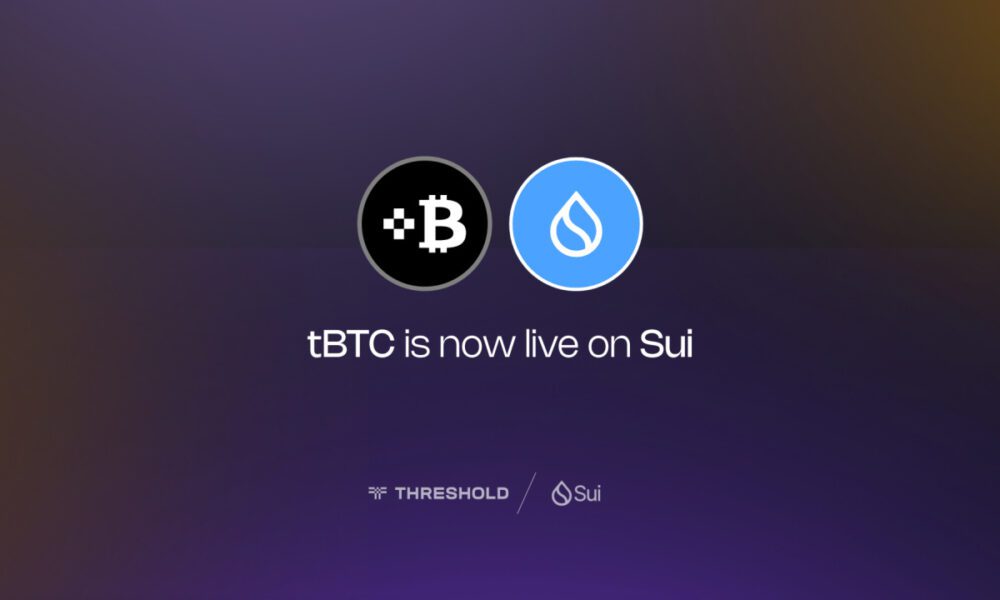 Threshold and Sui have joined hands to bring tBTC to Sui