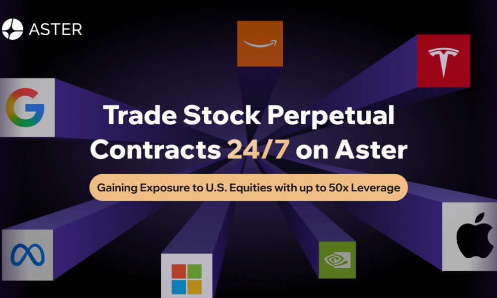 Aster launched a new asset type on Aster Pro: stock perpetual contracts.
