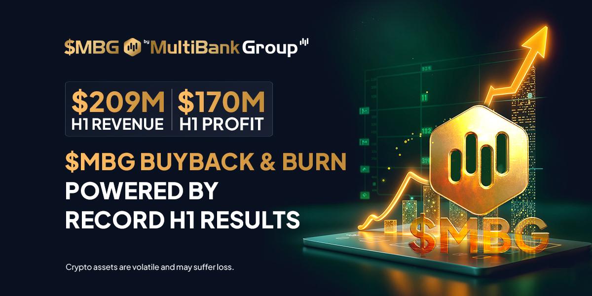 MultiBank Group unveils buyback and burn of $MBG