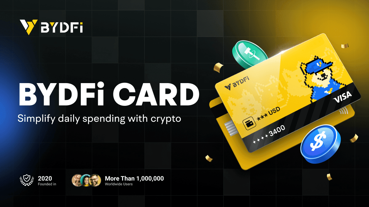 BYDFi Card officially launches