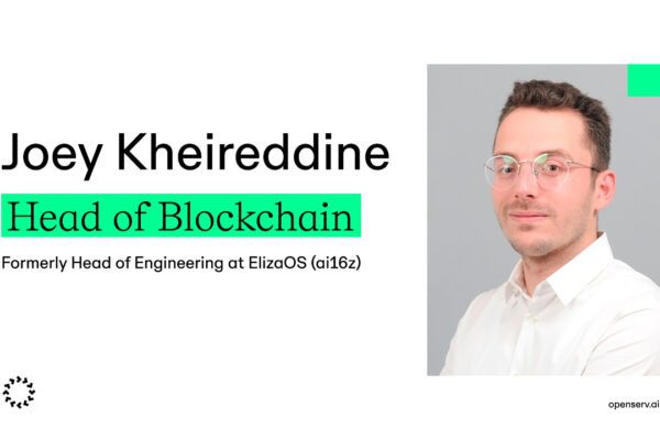 OpenServ names Joey Kheireddine Head of Blockchain