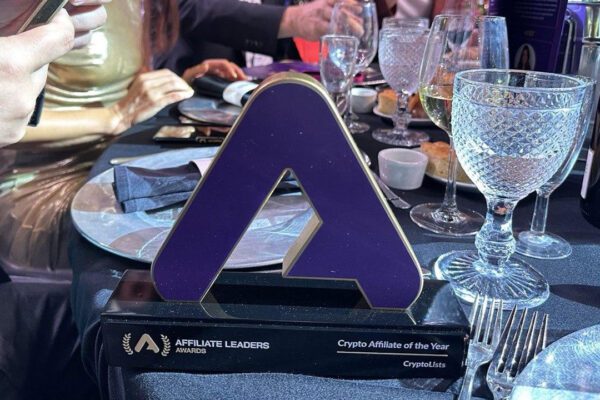 CryptoLists.com recognised as “Crypto Affiliate of the Year” at SBC’s Affiliate Leaders Awards 2025