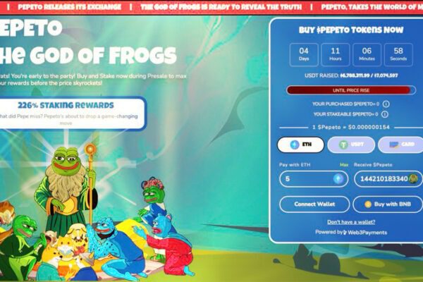 Pepeto presale raises over $6.7 million