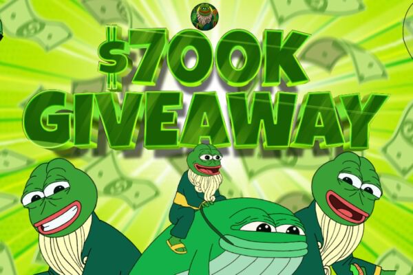 Pepeto Announces $700K Giveaway and 221% Staking Rewards