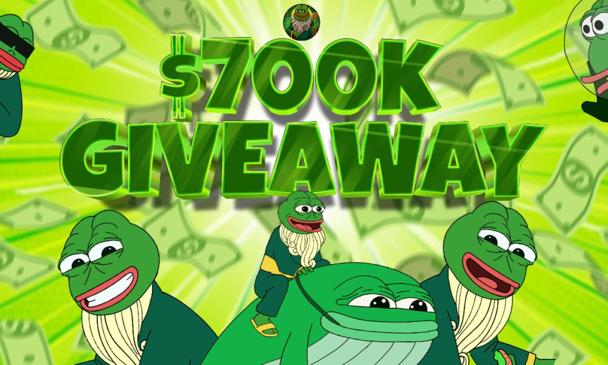 Pepeto Announces $700K Giveaway and 221% Staking Rewards