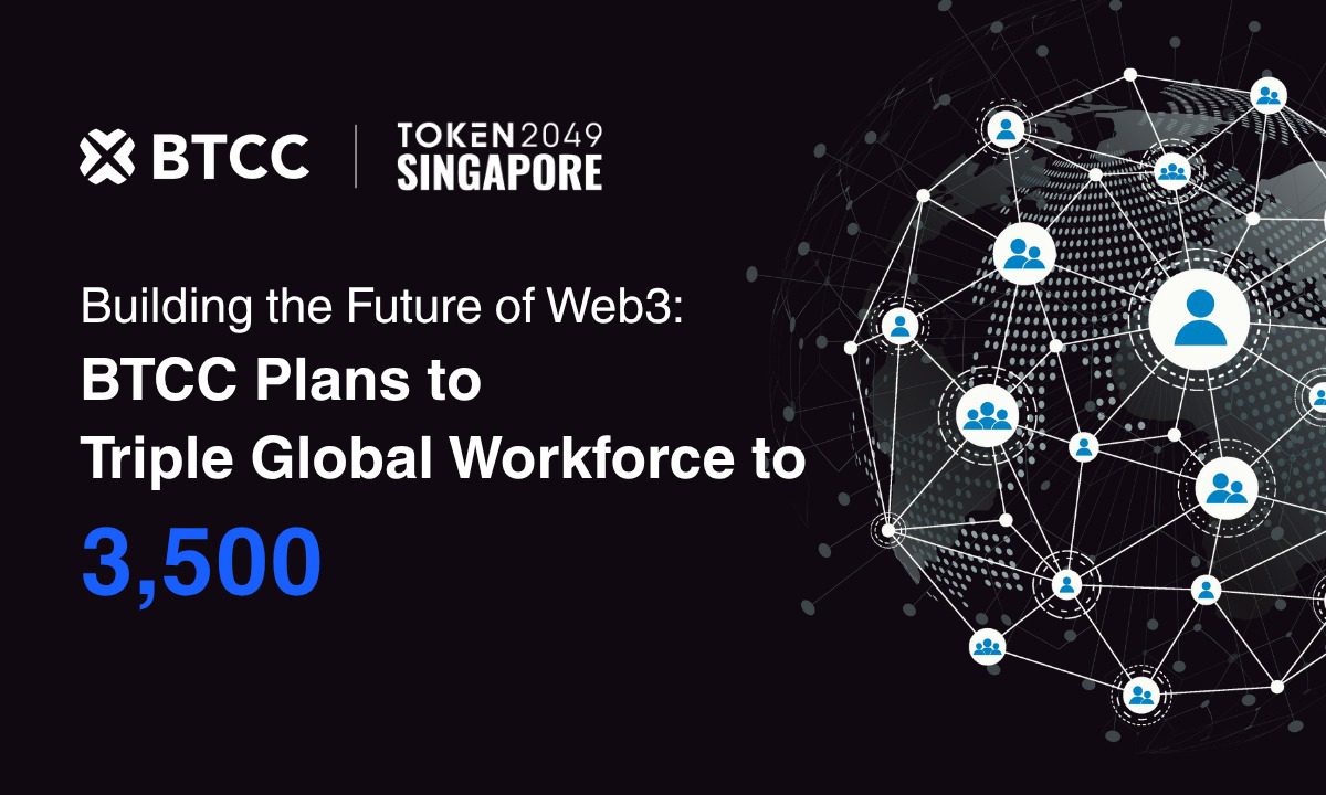BTCC Exchange Announces Triple Global Workforce Expansion at TOKEN2049
