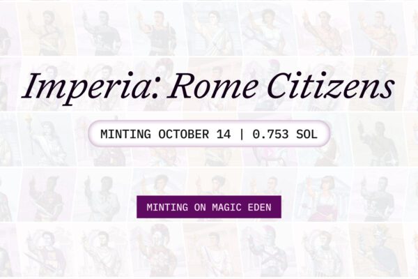 Rome Launches Its Genesis NFT Collection “Imperia”