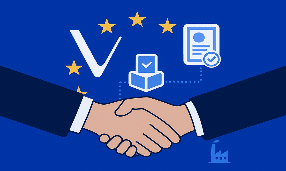 VeChain, Rekord partner to build EU digital product passport for RWAs