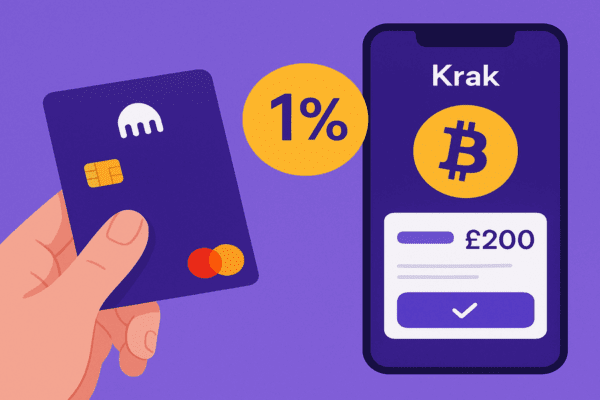 Kraken introduces Krak card with Bitcoin rewards for UK and EU