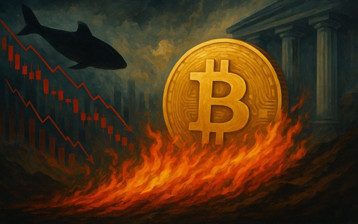 Bitcoin sell-off driven by internal market factors