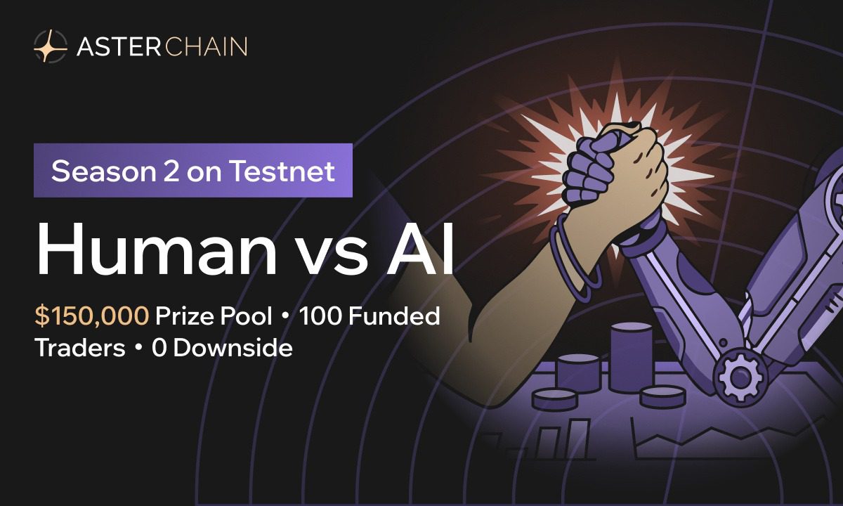 Aster “Human vs AI” Live Trading Competition Season 1 ends