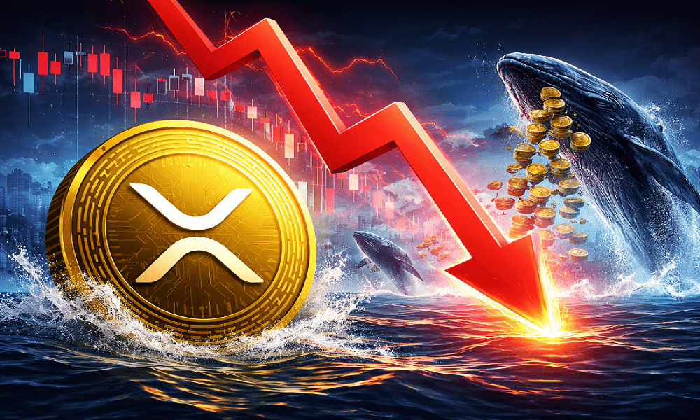 XRP price drops as whale sell off tokens