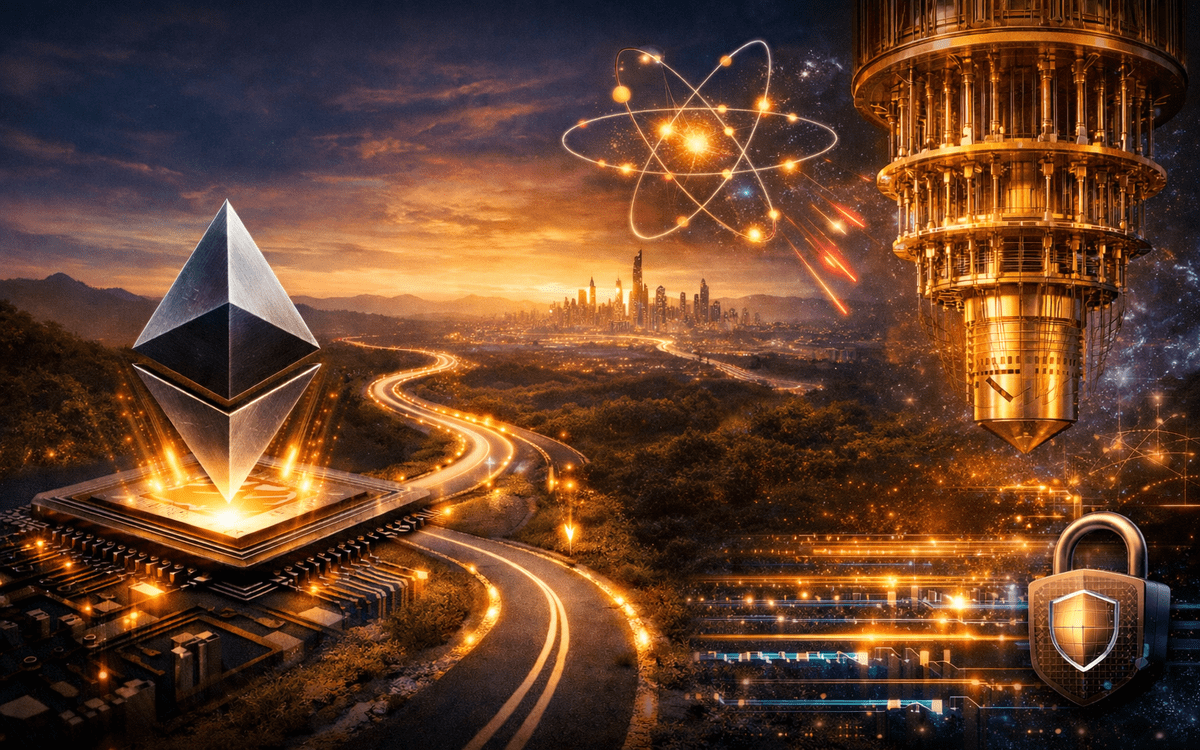 Ethereum Foundation strawmap roadmap targeting gigagas speed and quantum security by 2029.