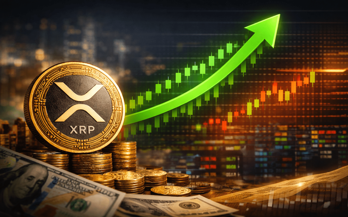 XRP price is showing consolidation near $1.33 within a descending channel, with key resistance at $1.35 and support around $1.32.