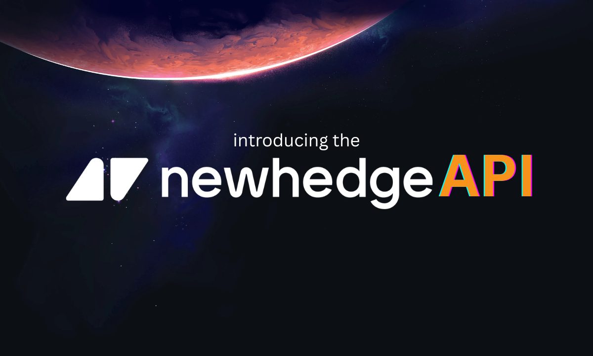 Newhedge Launches Bitcoin Data API