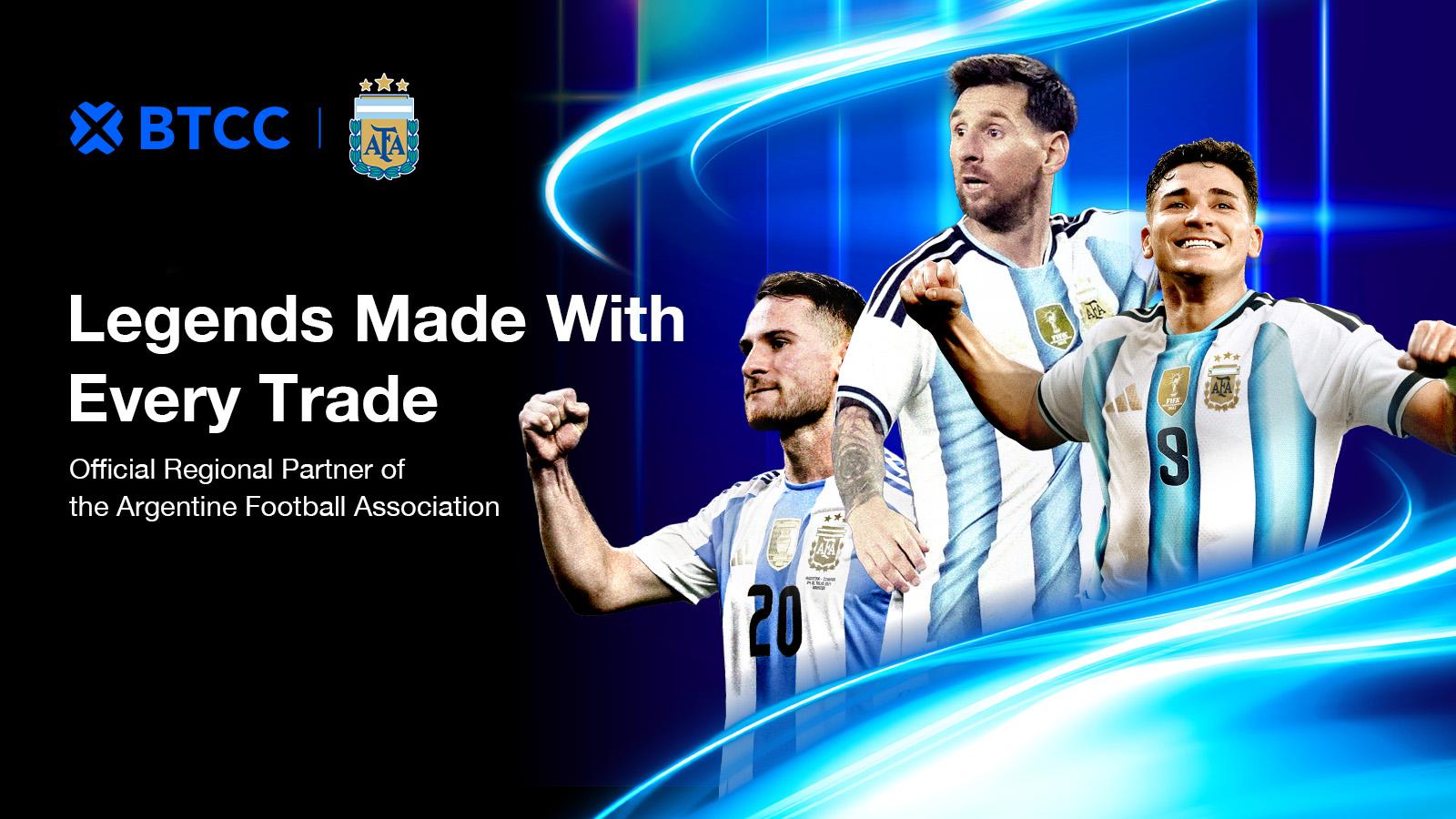 BTCC Exchange becomes the Regional Partner of the Argentine National Team