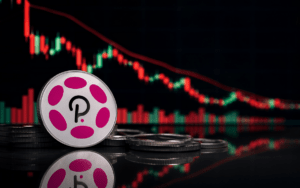 Polkadot price chart showing long-term downtrend with price testing critical support near $1.25 and key resistance levels marked above.