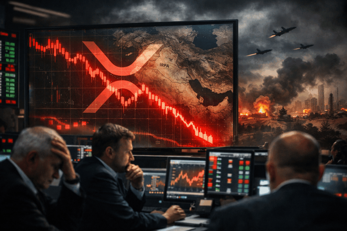 XRP ETFs outflows as financial markets react to the war in Iran