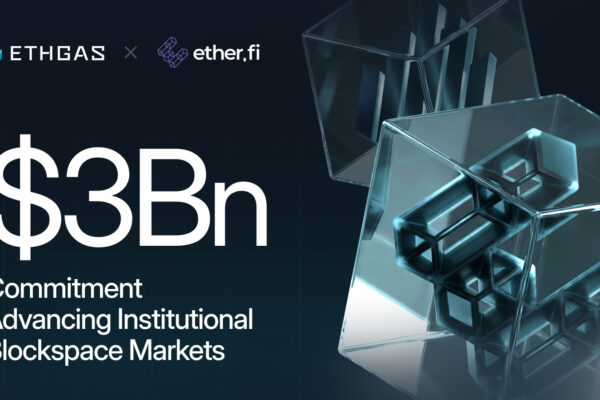 ETHGas and ether.fi Strike $3Bn Deal