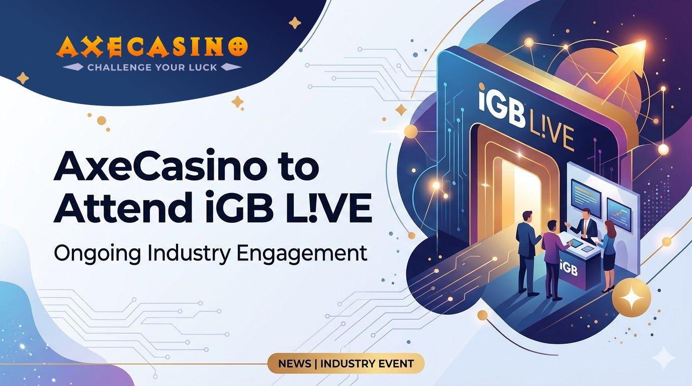 AxeCasino to Attend iGB L!VE 2026