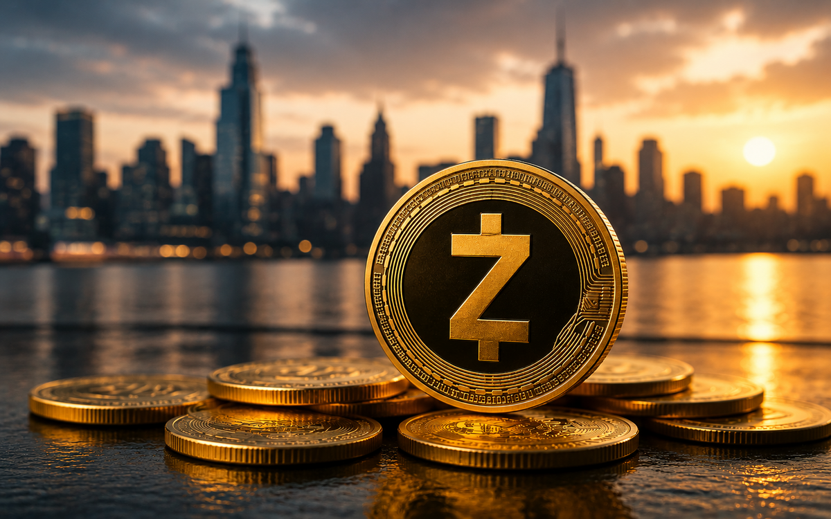 Zcash price chart showing strong upward momentum after SEC decision, with ZEC rallying nearly 90% over 30 days amid rising volume.