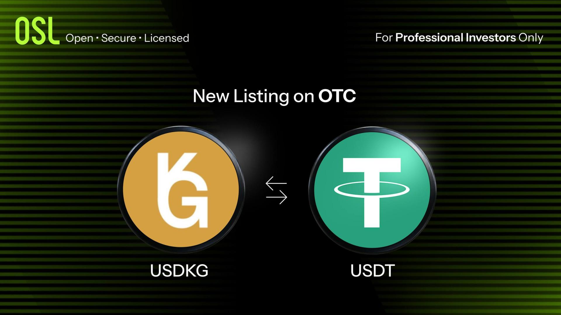 OSL Lists State-Supervised Gold-Backed Stablecoin USDKG